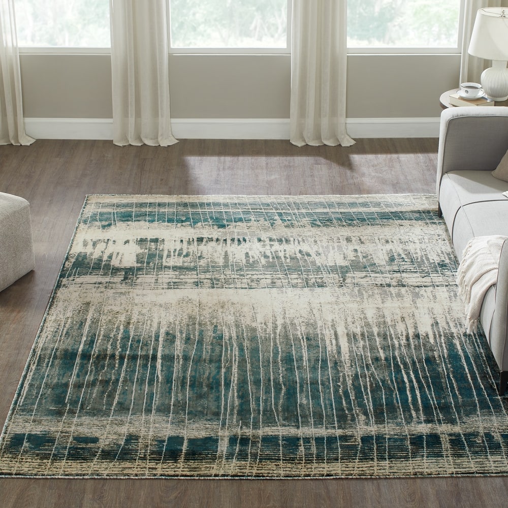 Radiant Horizon Abstract Area Rug