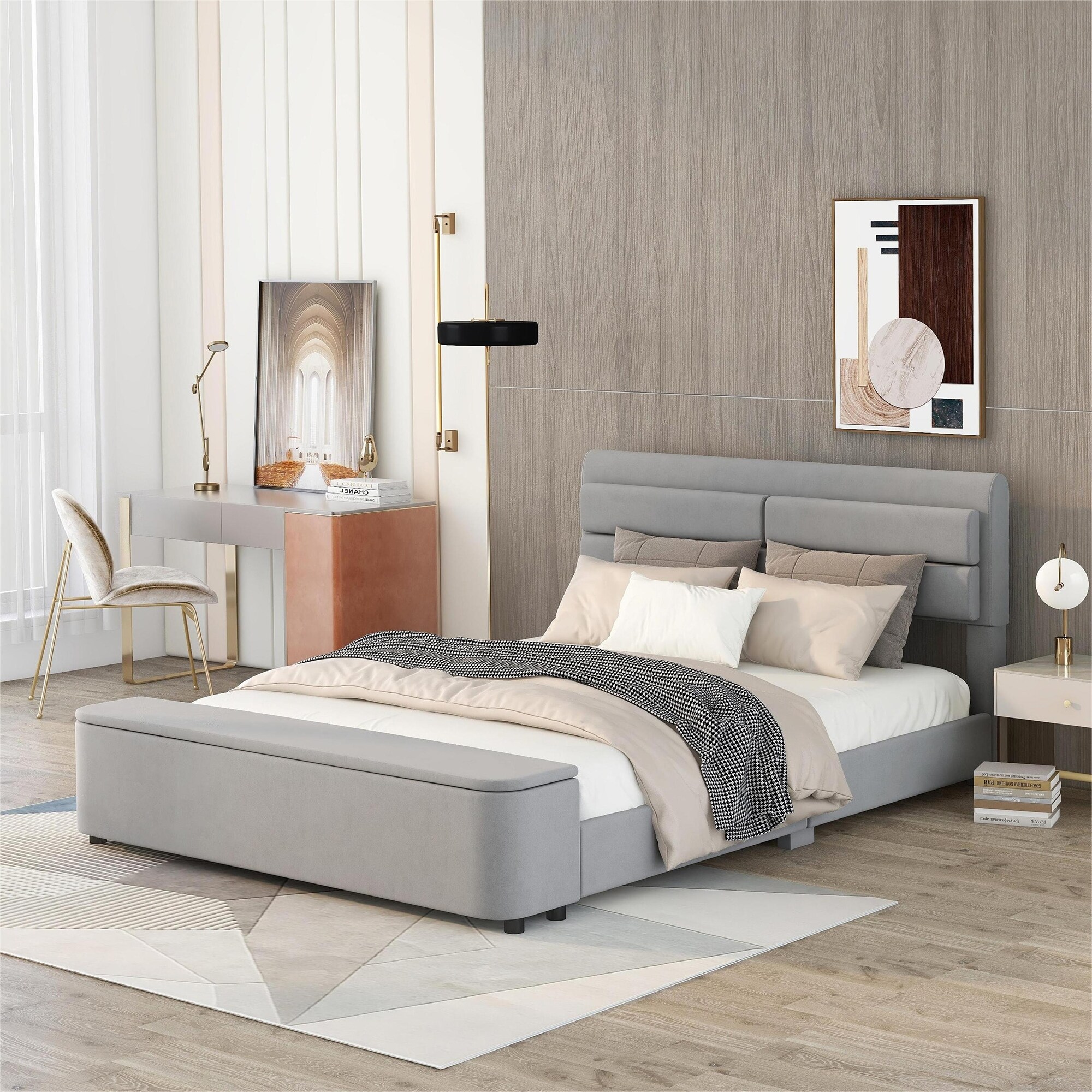 Queen bed sales support legs