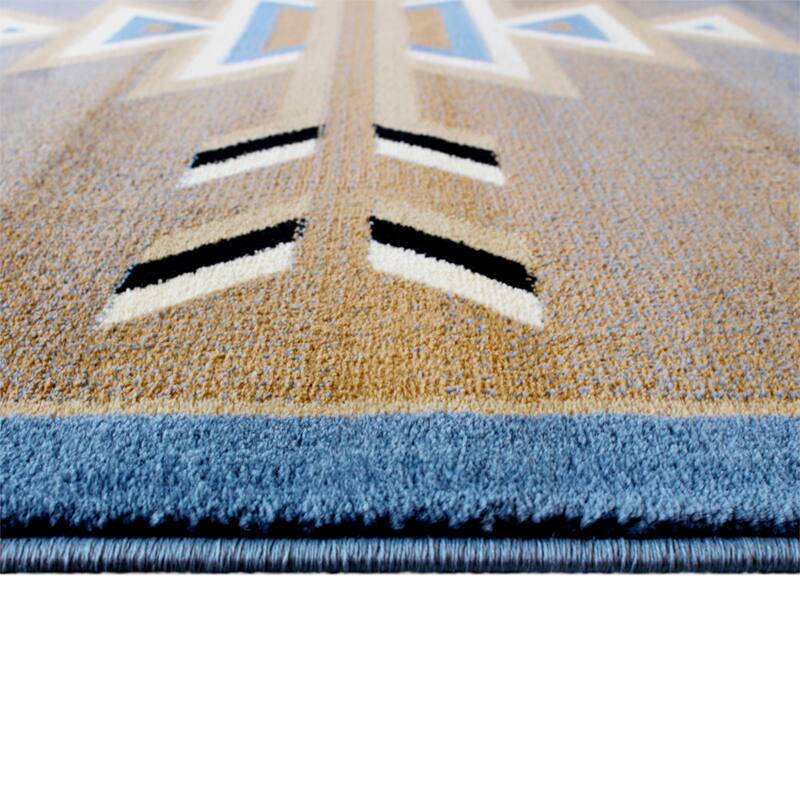 Multipurpose Southwestern Style Patterned Indoor Area Rug