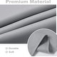 preview thumbnail 14 of 18, DriftAway Doorway Curtain Panel Closet Curtain Solid Blackout Curtain 1 Panel