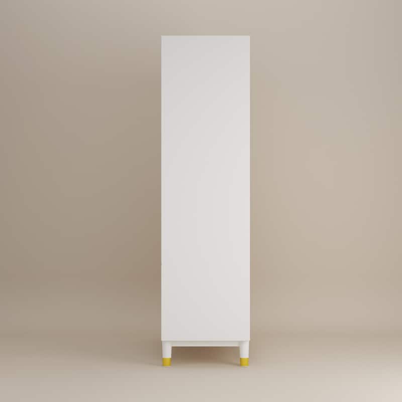 31.5"Wx70.9"H Armoire Wardrobe Storage Cabinet Closet Hanging Drawers