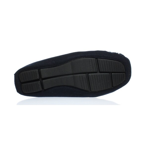 mens navy slippers size 10