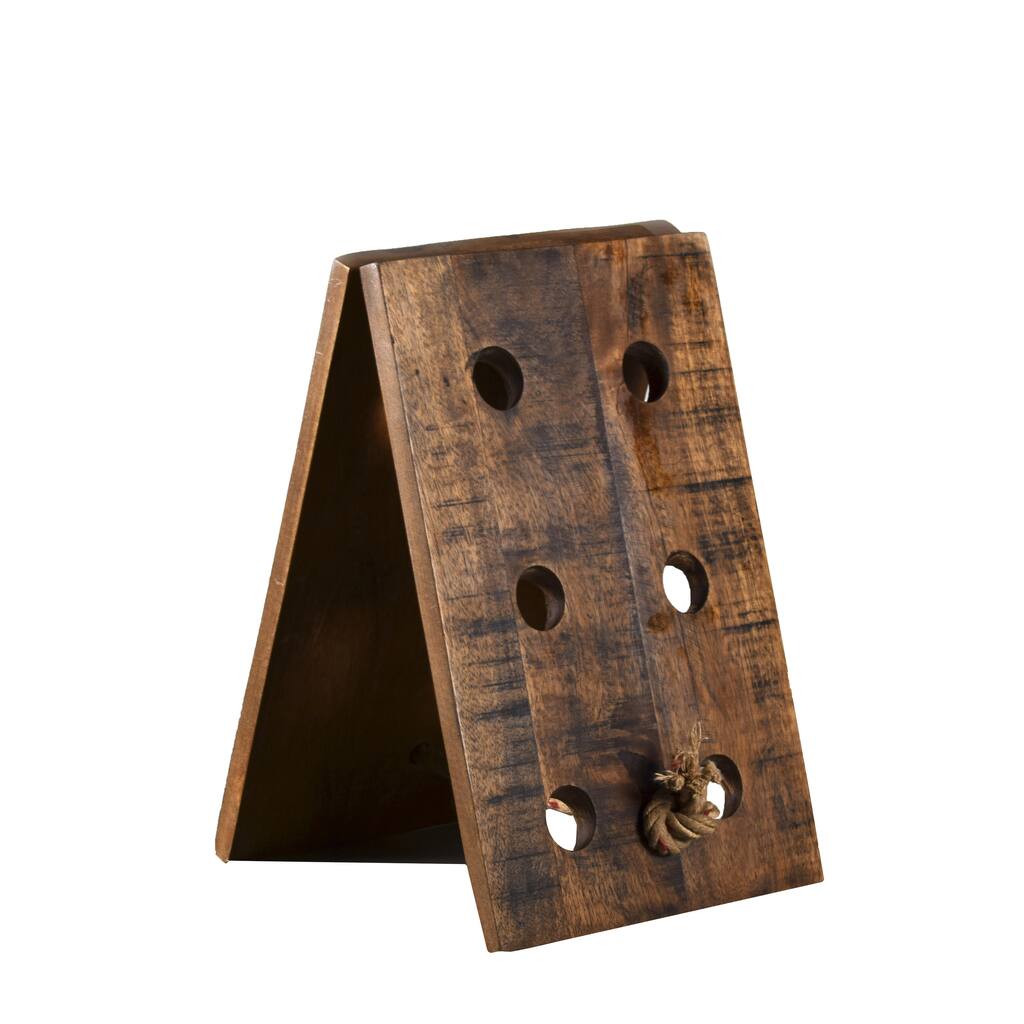 Wooden Wine Bottle Rack Small