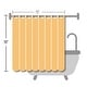 preview thumbnail 3 of 20, INK+IVY Imani Cotton Printed Shower Curtain with Chenille