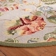 preview thumbnail 13 of 124, SAFAVIEH Handmade Chelsea Nataly French Country Floral Wool Rug