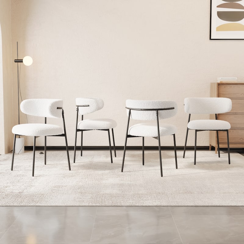 Upholstery Dining Chairs Set of 4