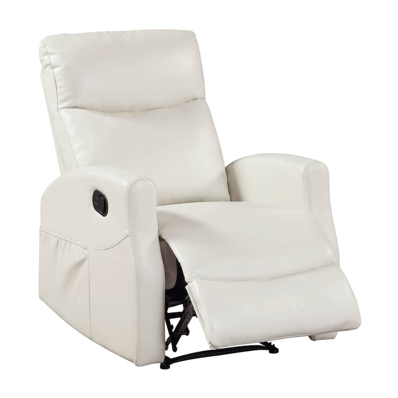 Centralia 29" Faux Leather Manual Recliner, Armrest with Pocket