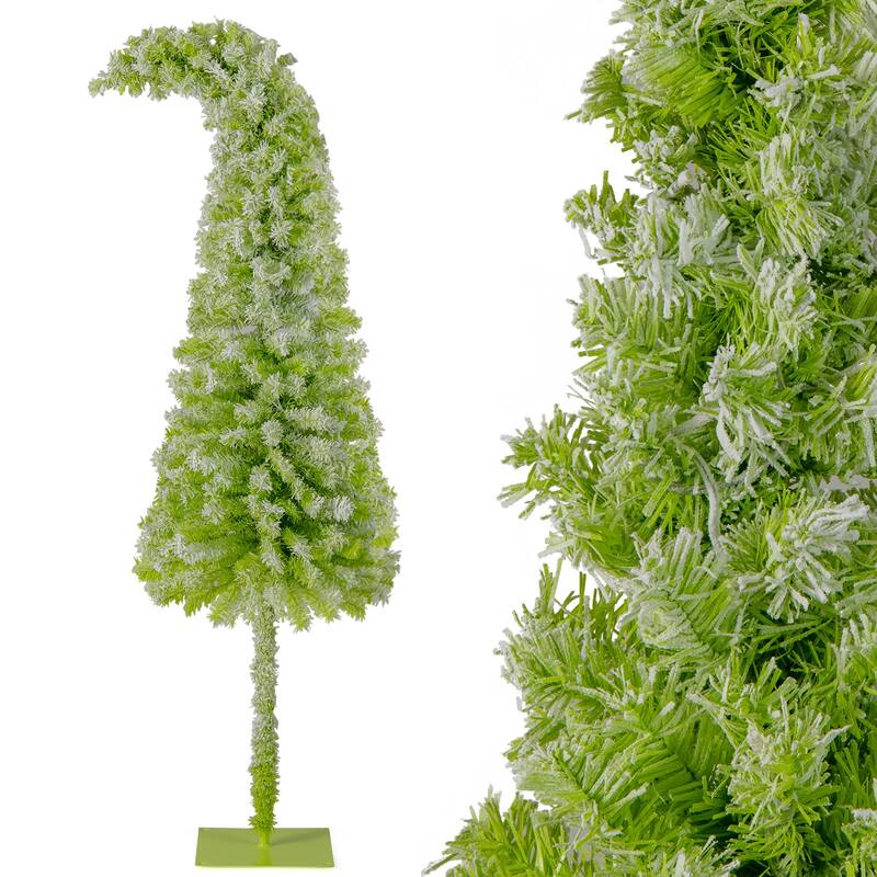 Costway 5/6/7 FT Bendable Christmas Tree with Bendable Top, 290 Branch - See Details