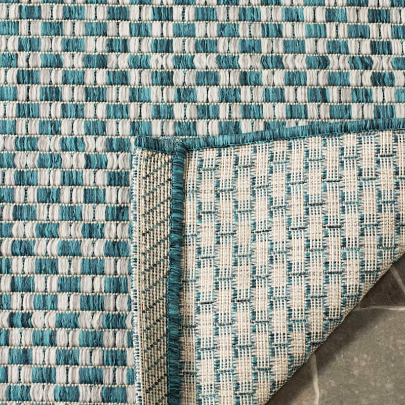 SAFAVIEH Courtyard Judi Indoor/ Outdoor Patio Backyard Rug