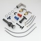 preview thumbnail 36 of 34, Double Handle Three-Hole Bath Waterfall Faucet with Drain