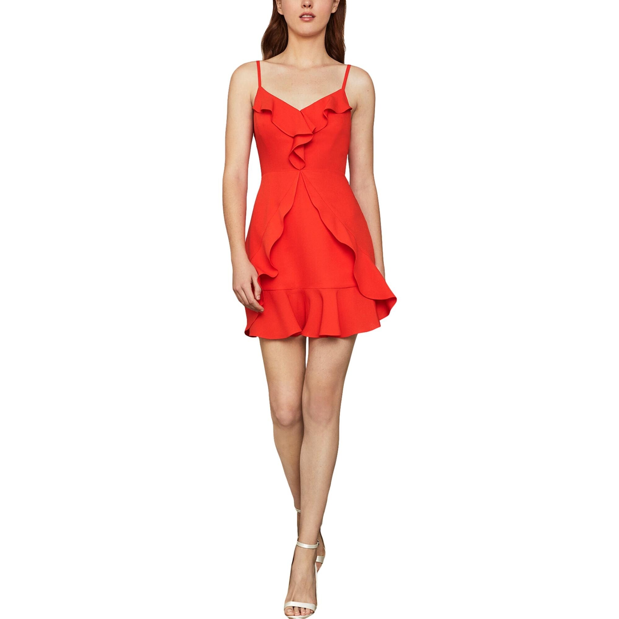 Bcbgmaxazria Womens Ruffled Sleeveless Cocktail Dress Vibrant Orange Overstock 31844872 Floryday offers latest ladies' orange dresses collections to fit every occasion. bcbgmaxazria womens ruffled sleeveless cocktail dress vibrant orange