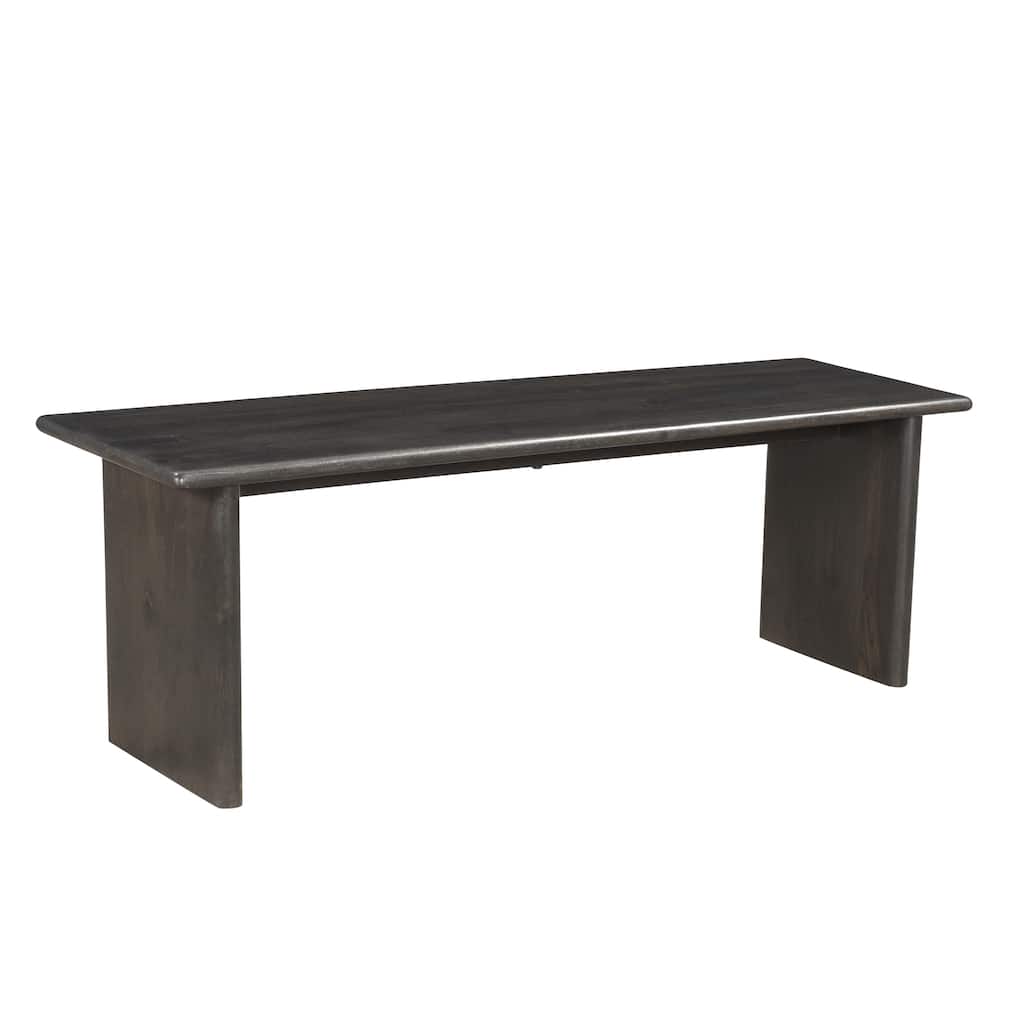 55" Wood Dining Bench