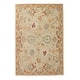 preview thumbnail 9 of 16, Alexander Home Transitional Floral Mosaic Hand-Hooked 100% Wool Rug