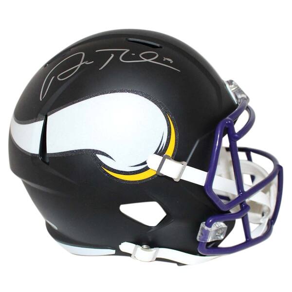Shop Adam Thielen Autographed Minnesota Vikings Black Matte Replica Helmet Bas Overstock 28639984