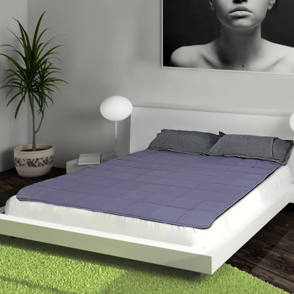 48 x 72 Bedroom Weighted Blankets Heavy Gravity Grey