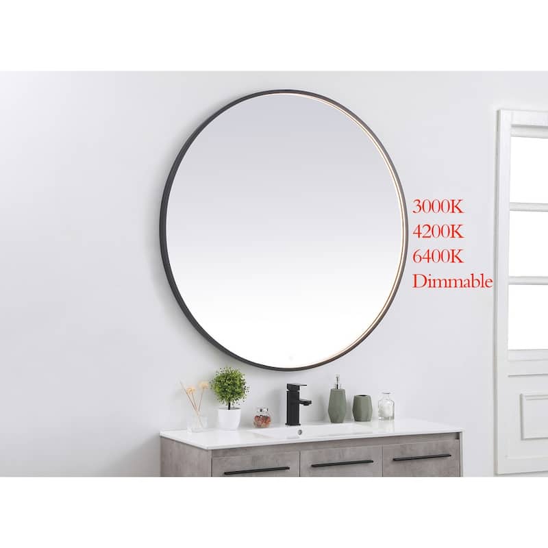 Indigo Home 48 inch LED mirror with adjustable color temperature