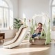 preview thumbnail 3 of 37, Slide and Swing Set 3 in 1, Kids Playground Climber Swing Playset