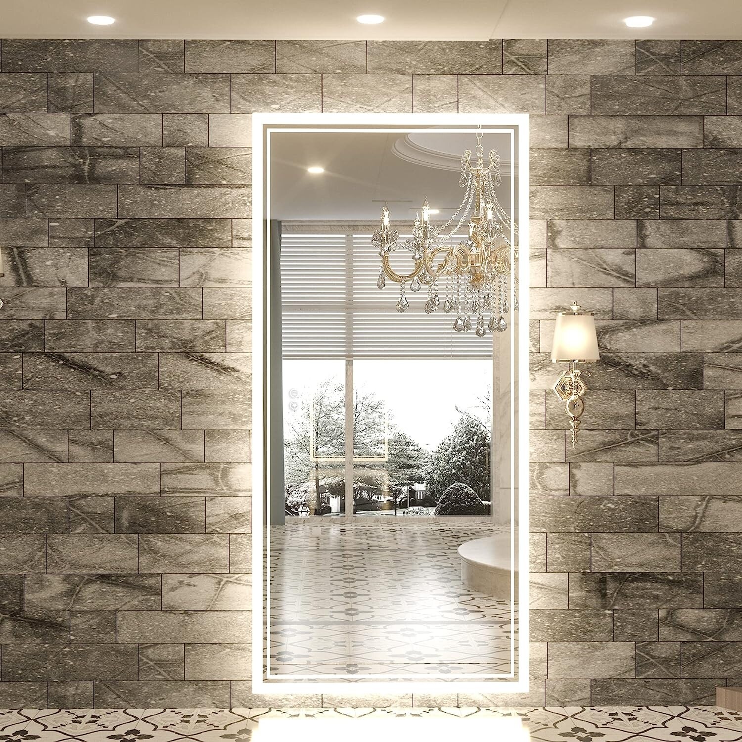 Tokeshimi shop led mirror