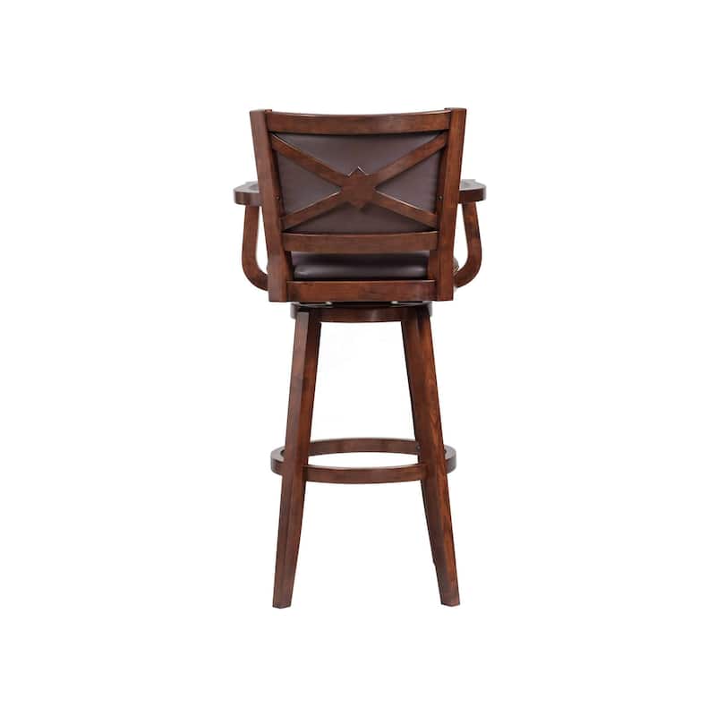 Broadmoor Wood Extra Tall Swivel Barstool