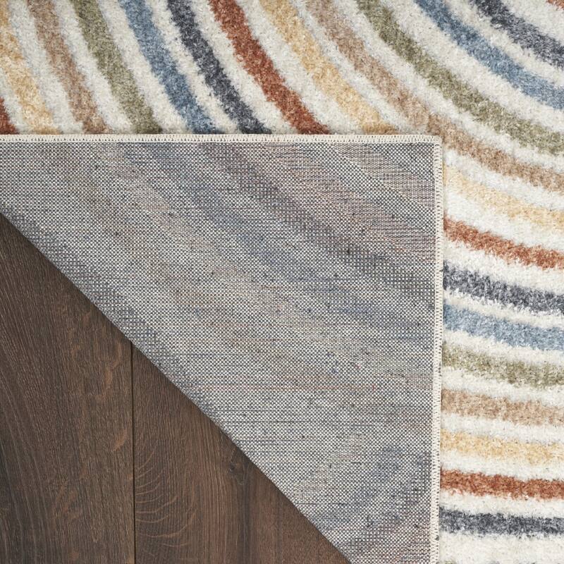 HomeRoots Geometric Modern Rectangle Area Rug