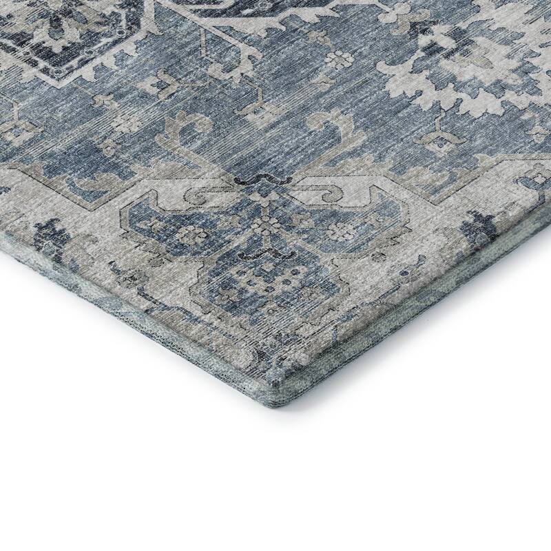 Premium Washable Super Soft Traditional Heriz Mayfield Rug