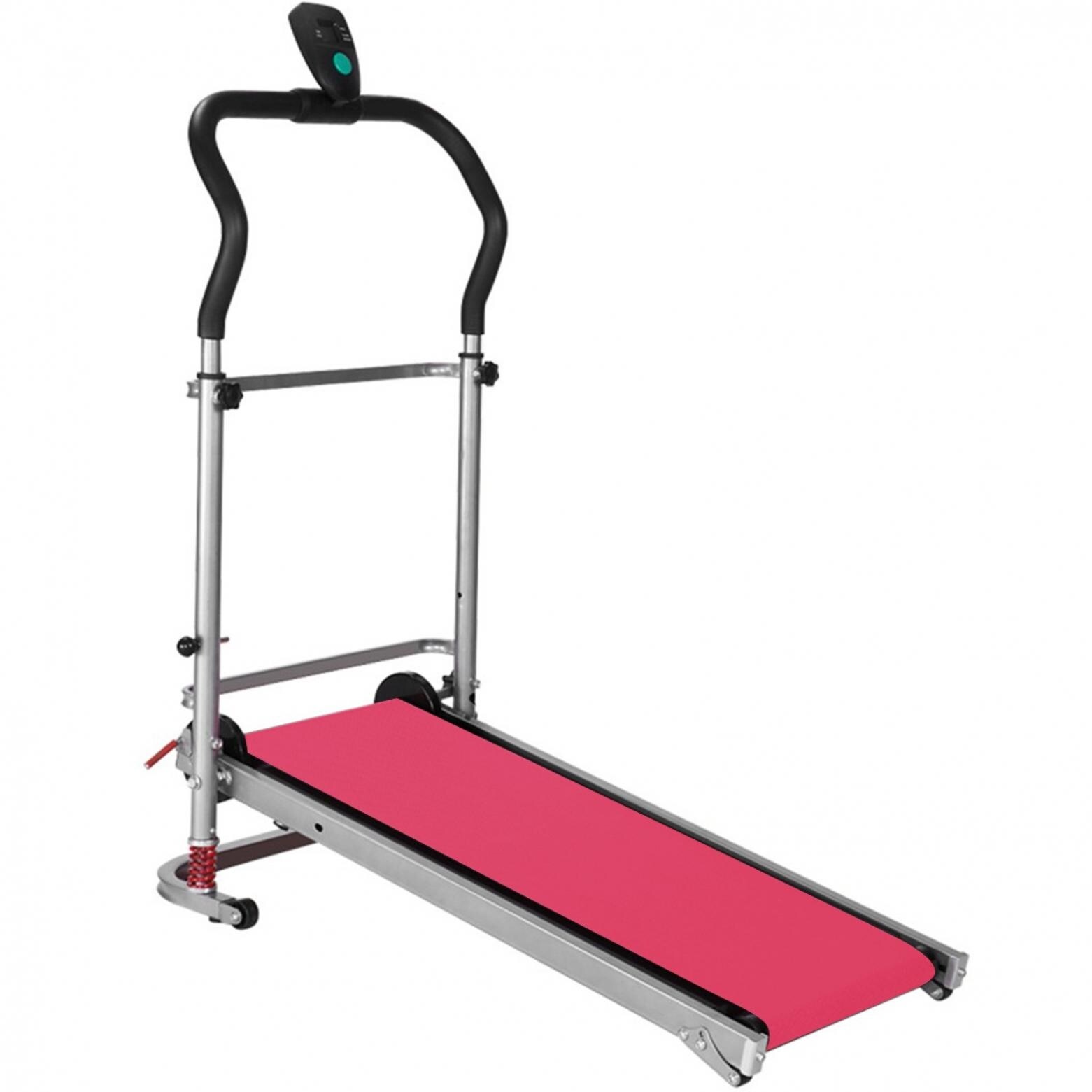Non-electric Shock-absorbing Folding Manual Treadmill Work