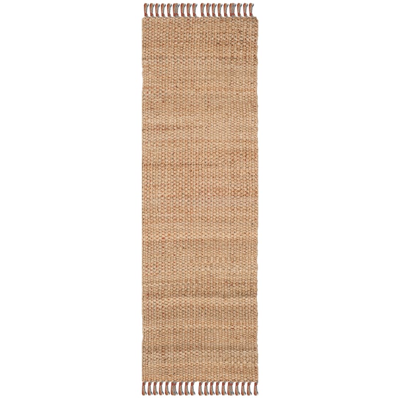SAFAVIEH Handmade Natural Fiber Shouko Jute Tassel Rug with