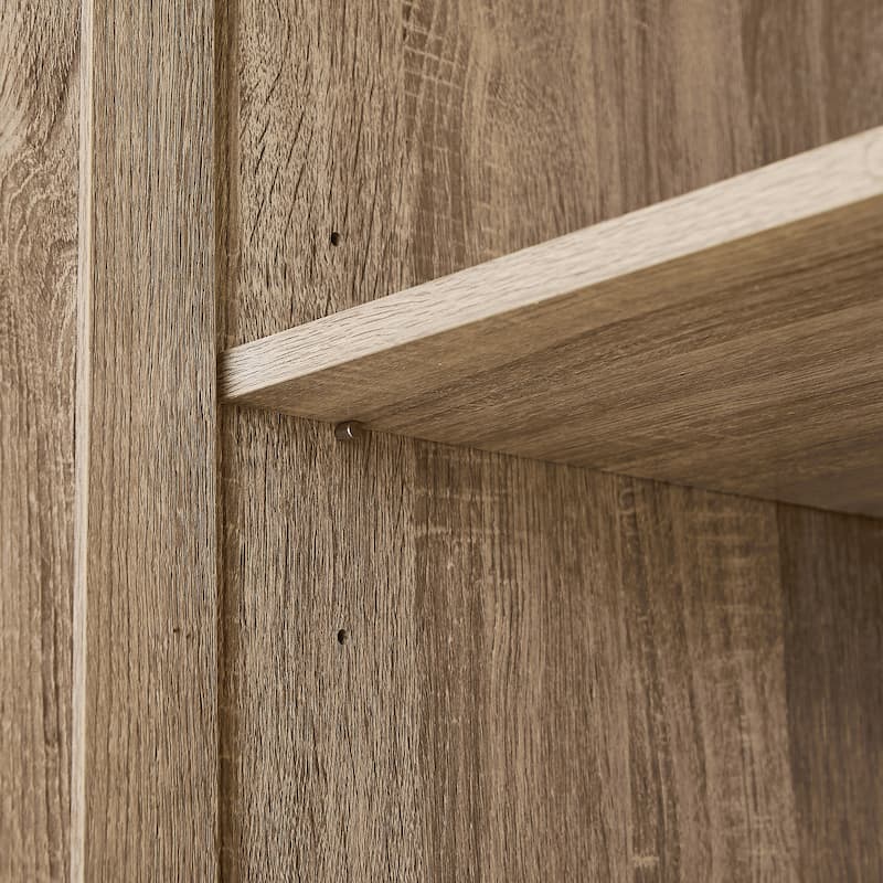 Bathroom Storage Tall Cabinet with Adjustable Shelf and Anti-Tipping