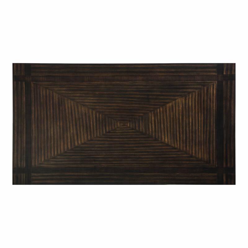 Furniture of America Yara Modern 7-Piece Espresso Wood Dining Table Set