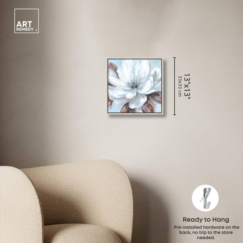 Delicate Blooms I Canvas by Art Remedy