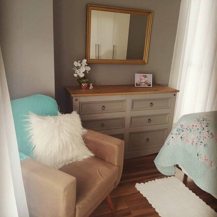 Wood Dresser 3+3 Drawers Chest Corona Collection | Furniture Dash