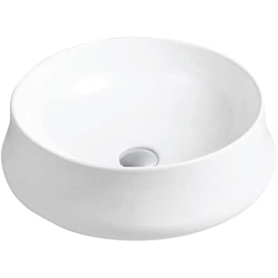 Karran USA VC-428 Valera 18-1/4" Circular Vitreous China Vessel