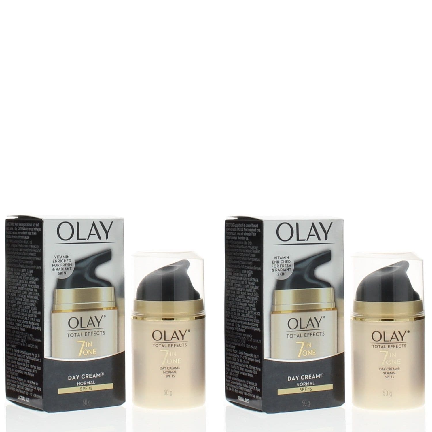 Shop Olay Total Effects 7 In 1 Day Cream Normal Spf 15 50gr 1 7oz 2 Pack Overstock 31686223
