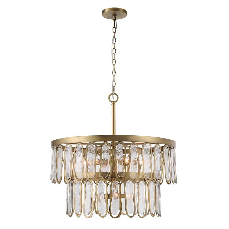 Uttermost 21586 Aurelie 9 Light 28" Wide Pendant