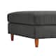 Large Corduroy Ottoman