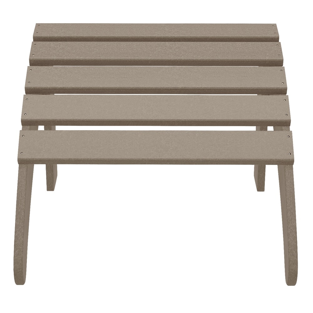 Laguna Hdpe All Weather Outdoor Patio Ottoman