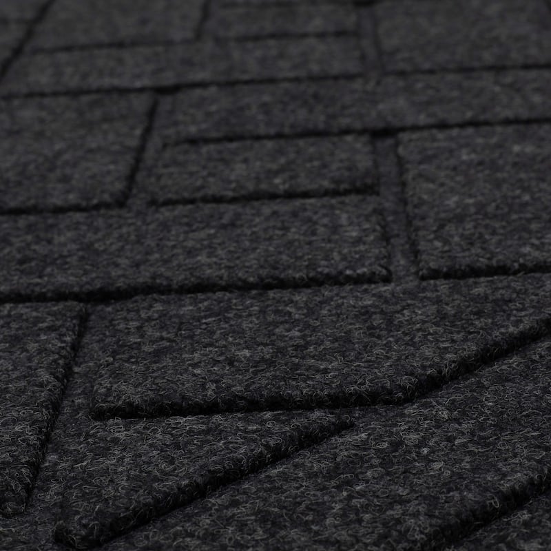 Mohawk Home Diagonal Pavers Arched 3' X 5' Door Mat