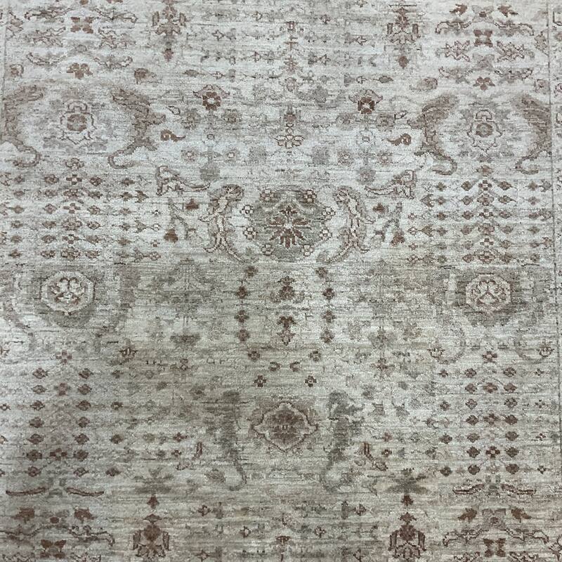 HERAT ORIENTAL Handmade Oushak Wool Rug - 6' x 9'