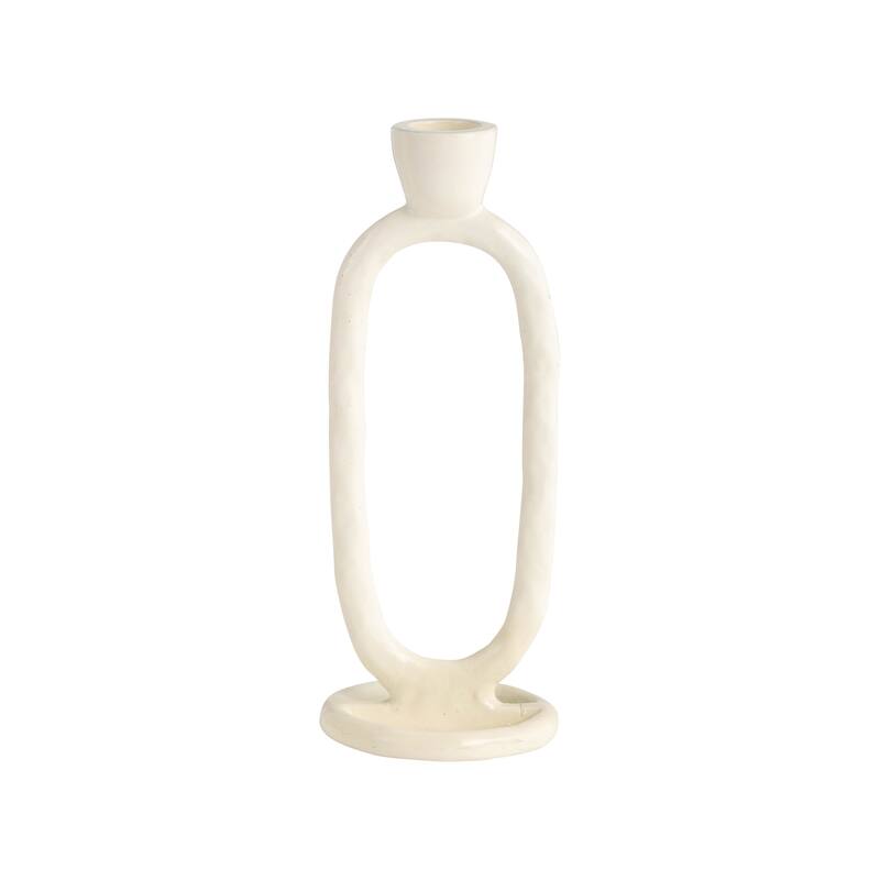 Sagebrook Home Oval Ring Taper Candle Holder