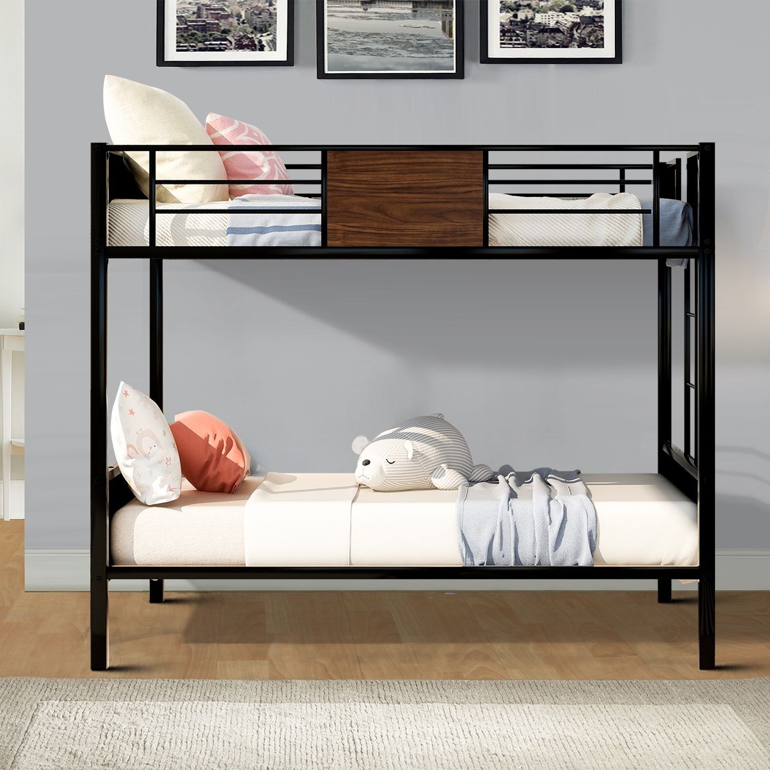 Vintage metal bunk beds hotsell