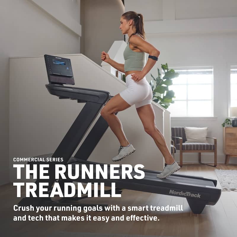 NordicTrack Commercial LE Treadmill for All Levels; Improves Endurance, Mobility and Strength