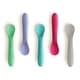 preview thumbnail 5 of 3, bbluv Spoon Set of 5 Silicone Spoons Pink