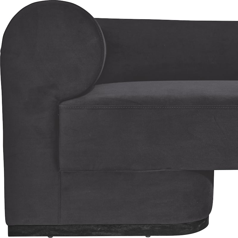 Sagebrook Home Modern Upholstered Sofa - 97" x 35" x 29"