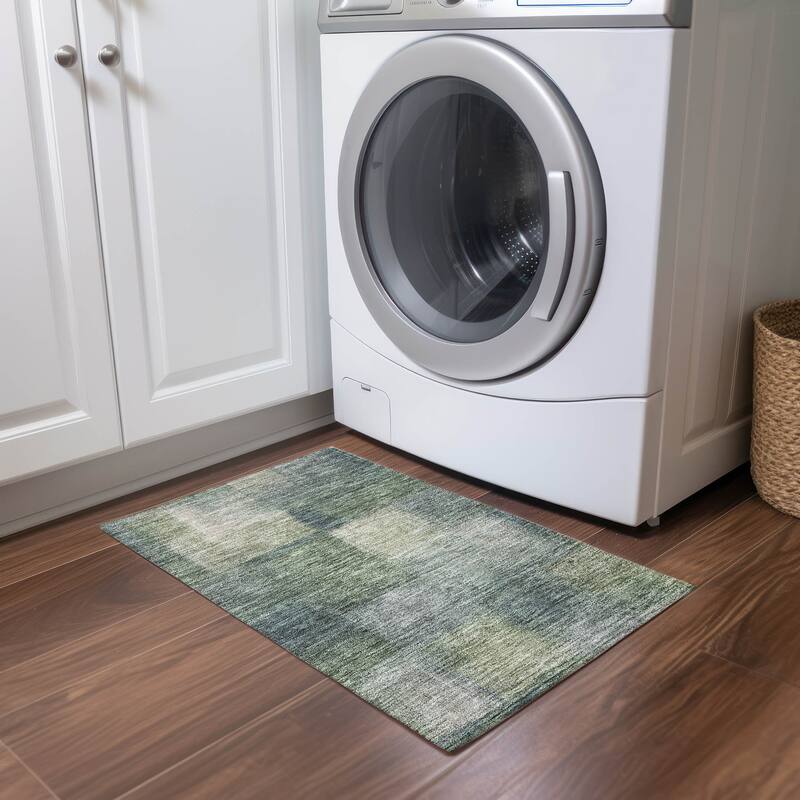Machine Washable Indoor/ Outdoor Chantille Ombre Rug
