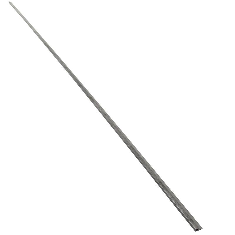 Palisade 94 in. J-Trim - 6in. Sample - Cracked Slate