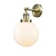 Option Antique Brass / Matte White
