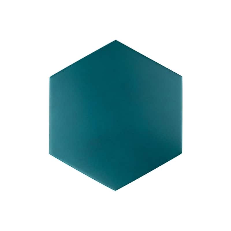 Honeycomb Hexagon 9 in. x 10 in. Glazed Porcelain Wall and Floor Tile