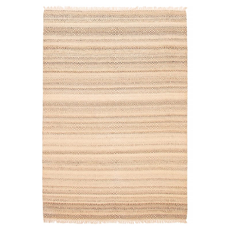 Nevada Taupe Kilim 5'1" x 7'9" - 5'1 x 7'9 - Taupe - 5'1 x 7'9