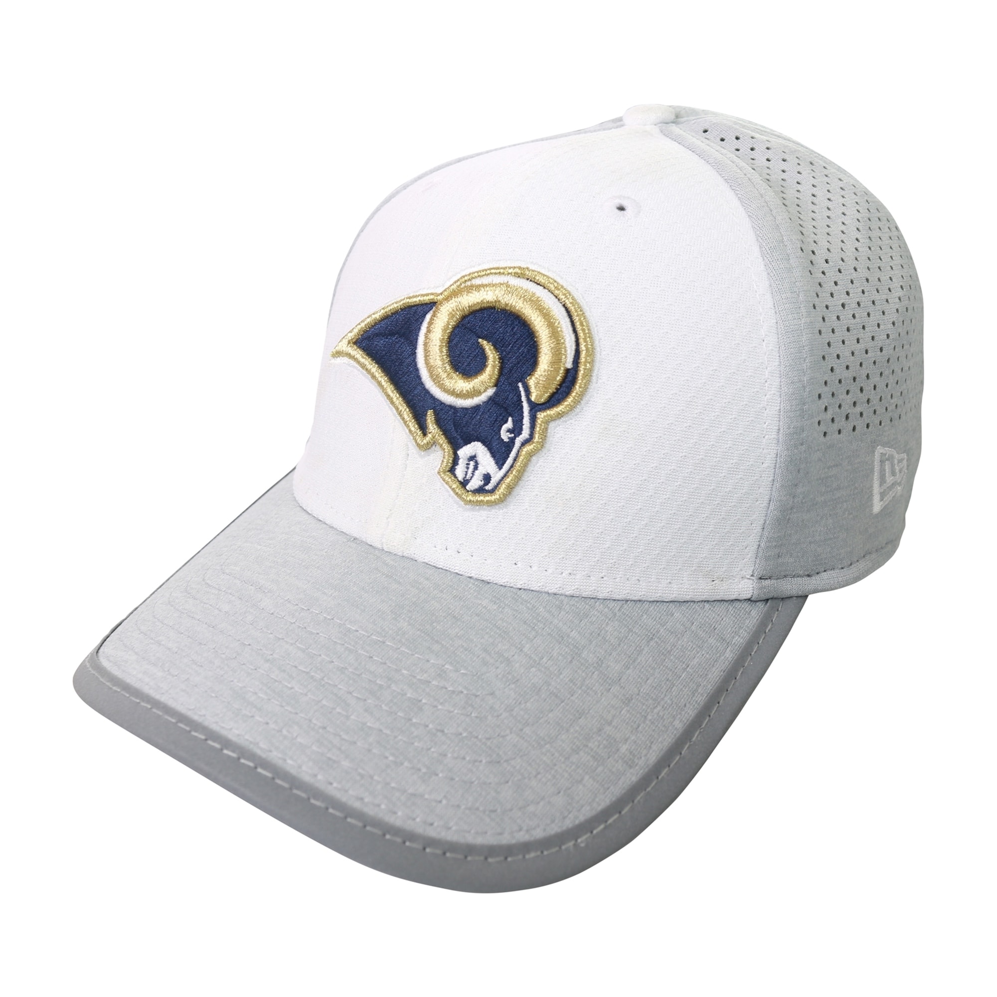 New Era Mens LA Rams Baseball Cap, Grey, M/L Bed Bath Beyond