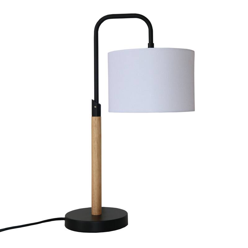 Stylish Desk Lamp,Easy To Install for Bedside Table Lamp, Night Light, Study Lamp, Simple Table Lamp with Cylinder Shade 110V